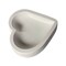 6"X 6.5"-Deep 2" Vertical Heart Paperweight Mold Glass Fusing